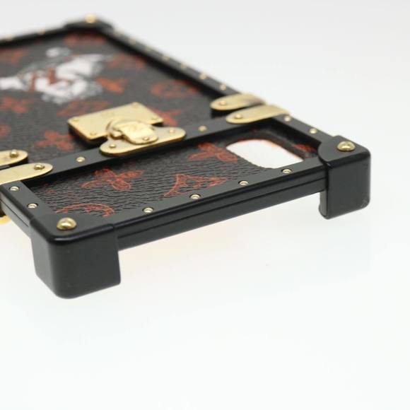 LOUIS VUITTON Transformed Monogram Cat Eye Trunk iPhone Case M63891 Auth 39162 - Picture 5 of 16